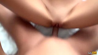 Hot Step Sister Katty West Fucks Step Brother On Camera For Revenge - Blowjob & Facial