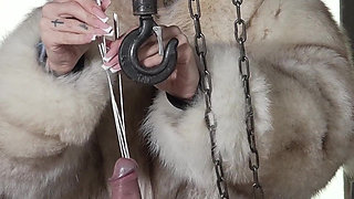 Cock Stretching with Crane