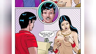 Savitha Bhabhi And the Bra Sales Man.Episode 1 .The iconic Savita Bhabhi by- Snapchat 143