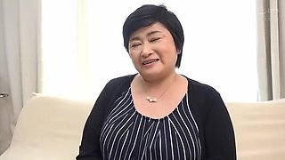 50-Year-Old MILF with Huge Tits - First Time Amateur Shoot - Hot Asian Aunt
