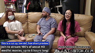 Blaire Celeste Sucks Dick And Gets Pussy Blasted With Cum, Nurses POV