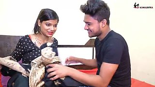 Indian Teacher Fucks Student Hard in Room - Big Dick, Cum in Mouth, 69