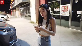 Korean Hottie with Tight Body Elle Lee Is Back for Some Chinese Cock BananaFever