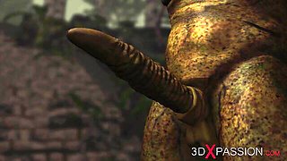 Cutesy chick - ass fuck trailer - 3DXPassion
