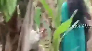 Aunty with Her Lover Catch by Husband