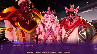 Latest uncensored 3D hentai update featuring aliens and monster action