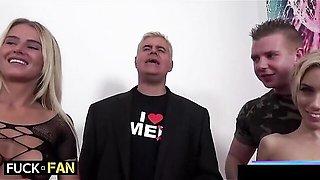 Rough Nesty and Chad Rockwell - creampie scene - Fuck A Fan