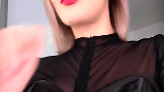 Outfit: My New Corset and Nylon Bodysuit - Mistress Julia