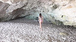 Mona Blue On The Beach