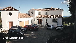 Storyline smut with heavenly Shalina Devine and Alexis Crystal from Life Selector