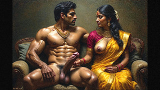 Sex with my indian Boss right after the interview she called to the basement bathroom and gets her pussy creampied by me