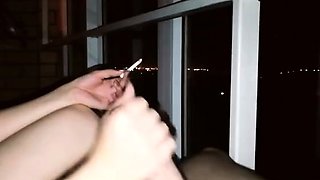 Smoking Handjob