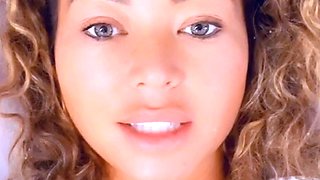 Blonde emo amateur solo masturbation