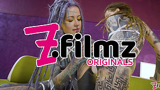 Alternative Tattoo Teens Fucking Each Other with Crazy Toys