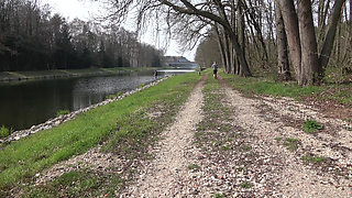 Outdoor Fun with a Horny German Slut