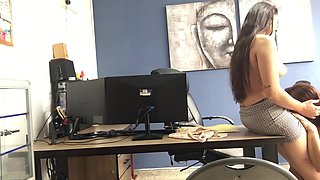 I Ask My Secretary To Fuck In The Office