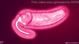 Sizzling Animated Porn Collection: Blowjob, Doggystyle, Large Cock, and Big Boobs