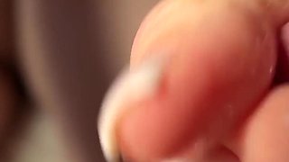Husband Rubs My Swollen Clit with His Hard Cock Before He Penetrates My Pussy. Close-ups.