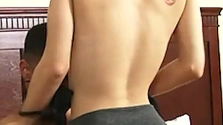 Lola Entrusts Her Small Tits Over to Tonio Starr for Caretaking During the Missionary March.