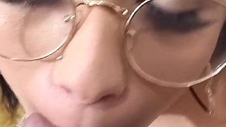 Fucking the Two Hot Girls and Cumming in the Young Girl's Mouth