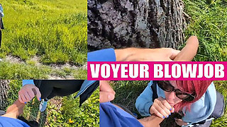 In the Countryside I Give a Blowjob to a Stranger