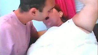 Sexy Bbw Gets Her Fat Pussy And Huge Tits Fucked By A Guy On The Sofa