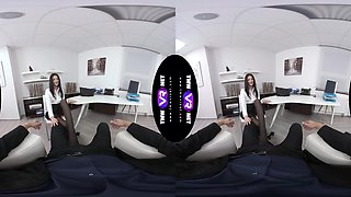 Blowjob To Keep The Job - Sexy Secretary Pov - Sexlikereal