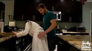 Stepson Begs Mommy To Help Him Cum