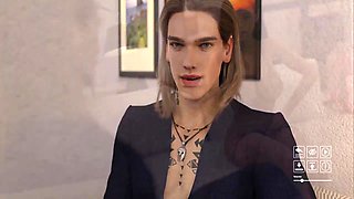 Des Ires In Steps Of Debauchery By Fooxied - Masturbating In Front Of The Old Neighbor, Becoming A Streamer (2)
