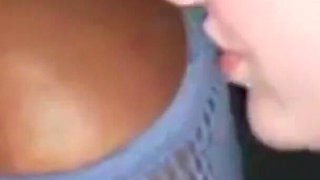YoungEnglishBBW sucking BBC Nata4sex nipples