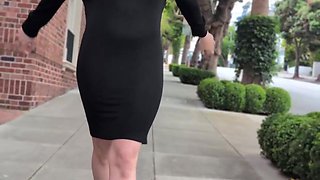 Here's a quick peek of what's under my dress