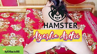 Ayesha Ashii Perfect girl with a wet pussy got a lot of orgasms this evening