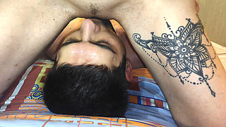 MY WIFE SITS ON HER FACE AND PEES IN MY MOUTH!! SQUIRT IN THE MOUTH! TYACHET!