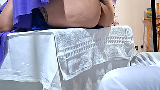 The Gynecological Exam Ends with the Patient's Orgasm and the Doctor's Cumshot.