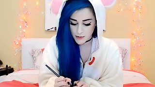 Emo Teen Becka Solo Webcam Masturbation Porn