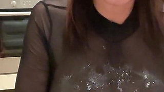 Extreme Throat Training Drool Snot Spit