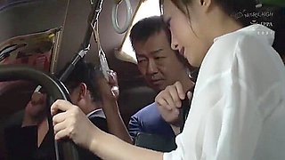 Japanese Public Bus Ass Fucking Hottie Scene High-re