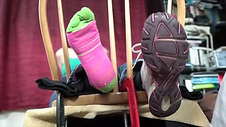 Spicy tart emotional foot fetish movie
