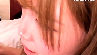 Asian schoolgirl enjoy group sex