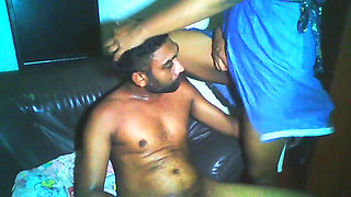 Sri Lankan Real Stepmom in My Room at Night