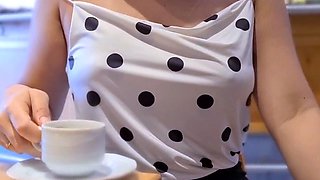 Cute brunette amateur babe sosha masturbating