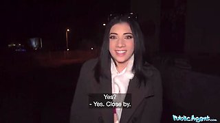 Public Agent Latina Emily Pink Gets Hardcore POV Fuck Outdoors - Big Tits Deep Throat Blowjob