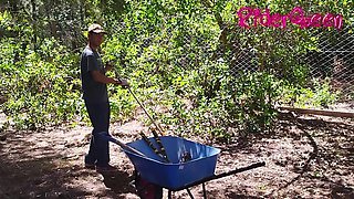 Roleplay 12 - Cheating Wife Fucks Young Gardener in Shower