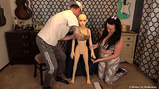 Introducing and Fucking Our New Fantasy Anime Elf Mini Sex Doll Harmony From Super Love Doll