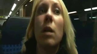 I fucked my Swiss babe and gave her facial in public bus