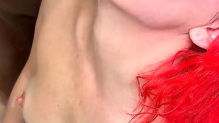 Stepsis First Interracial DP Fuck Lesson