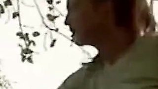 Two Young German Girls Fucked Outdoors and Cummed in Mouth by Two Big Cocks