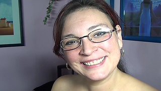 Kinky German couple fucks tanned bitch until a cumshot