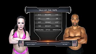 Carmen Valentina Vs Jaxson Briggs