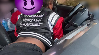 Big Lip Big Titties Suck Dick in the Car